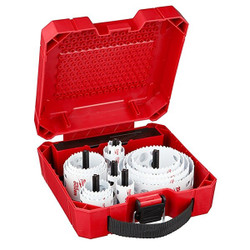 Milwaukee Tool Hole Saw Kit,Saw Range 3/4" to 4-1/2" 49-22-4105