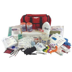 Medsource First Responder Kit,Red,29 Components MS-75163