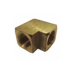 Manufacturer Varies 90 Extruded Elbow, Brass, 1/4 in, 10 PK 6AYT7
