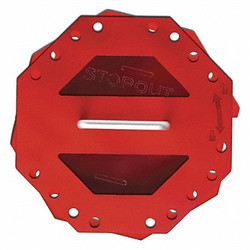 Stopout Group Lockout Box,Red,7-3/4" H KCC620