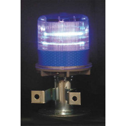 Tapco Warning Light,(4) LED,Blue,Solar NiMH 3337-00004