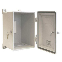 Hubbell Gai-Tronics Weatherproof Phone Enclosure,Gray 255-003LDSK