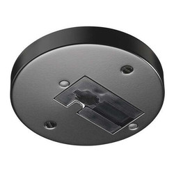 Juno Lighting Outlet Box Adapter,Black,4 3/4in  R40N BL