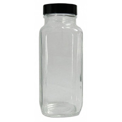 Qorpak Bottle,112 mm H,Clear,45 mm Dia,PK120 GLC-01315