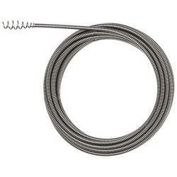 Milwaukee Tool Drain Cleaning Cable,1/4 in Dia,25 ft L 48-53-2579