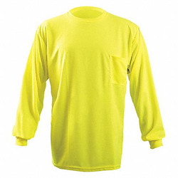 Occunomix Long Sleeve T-Shirt,3XL,ANSI Class N/A LUX-XLSPB-Y3X