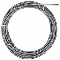 Milwaukee Tool Drain Cleaning Cable,3/4 in Dia,25 ft L 48-53-2425