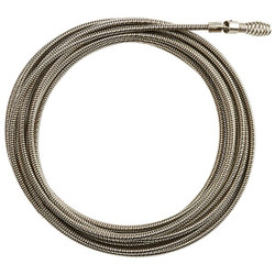 Milwaukee Tool Drain Cleaning Cable,5/16 in Dia,25 ft L  48-53-2562