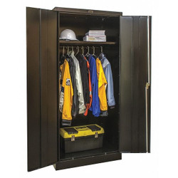 Manufacturer Varies Wardrobe Cabinet,72" H,36" W,Black 230W361872A-ME