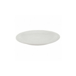 Crestware Plate,10 3/8" Dia,Alpine White,PK12 AL46