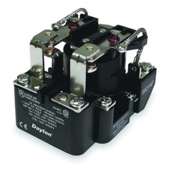 Dayton Open Power Relay,8 Pin,120VAC,DPDT 5X847