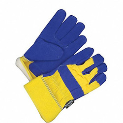 Bdg Leather Gloves,Safety Cuff,L 30-9-473TFL