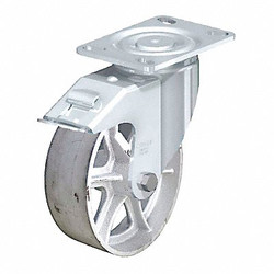 Sim Supply Standard Plate Caster,Swivel,1250 lb.  LH-C080R-16-FI