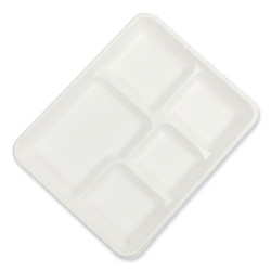 AmerCareRoyal® TRAY,5 COMPARTMENT,500,WH TL-15-T-NPFA