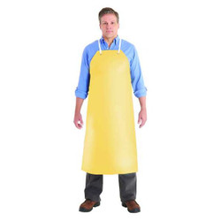 Ansell Bib Apron,Universal,Yellow,Nitrile 56-510