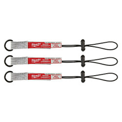 Milwaukee Tool Tool Lanyard,Elastic,PK3 48-22-8822