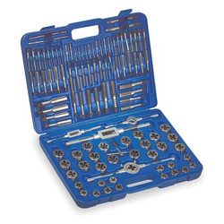 Westward Tap/Die Set,110 PC,HSS 1PZ38