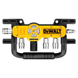 DeWALT D55040 Quadraport Air Line Splitter With Regulator & 1/4"" Couplers