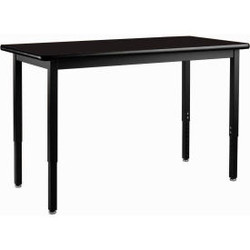 Interion Utility Table - 48 x 30 - Black
