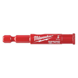 Milwaukee Tool Hole Saw,Diameter:3/8",Diamond Grit 49-56-0509