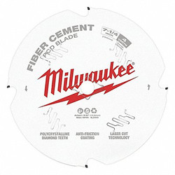 Milwaukee Tool Circular Saw Blade,7 1/4in Blade,4 Teeth 48-40-7000