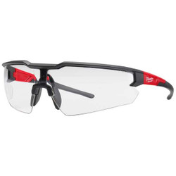 Milwaukee Tool Safety Glasses,Lens Clear,Polycarbonate 48-73-2013