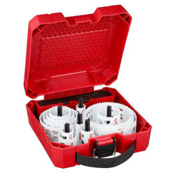 Milwaukee Tool Hole Saw Kit,21pcs,Sizes:0.75"-5" 49-22-4171