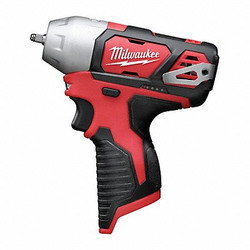 Milwaukee Tool Impact Wrench,Cordless,Compact,12VDC 2461-20