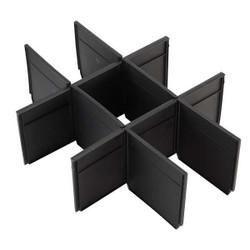 Milwaukee Tool DrawerDividerKit,5inx165/16in,Black,1PK 48-22-8472