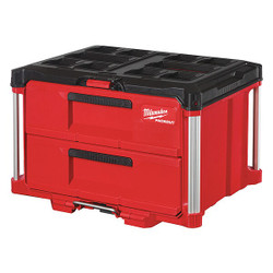 Milwaukee Tool Polymer,Tool Box,22 1/4 in 48-22-8442