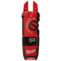 Milwaukee Tool Digital Clamp Meter,200A,40 Ohms 2206-20NST