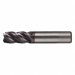 Cleveland Sq. End Mill,Single End,Carb,3/8" C60029