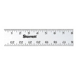 Starrett Aluminum Rule Straight Edge,24"  ASE-24