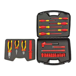 Wiha Insulated Tool Set,24 pc. 31691