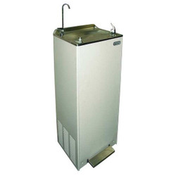Elkay Drinking Ftn, H 41 1/2 in, Light Gray EFA8L1110P