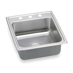 Elkay Elkay,Single Sink,Square,16inx16inx10in DLR2022103