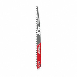 Milwaukee Tool Reciprocating Saw Blade,Carbide,Rigid 48-00-5233