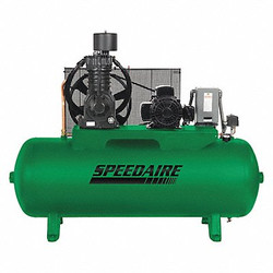 Speedaire Electric Air Compressor, 7.5 hp, 2 Stage  35WC49