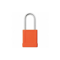 Sim Supply Lockout Padlock,KA,Orange,2"H,PK6  48JT15