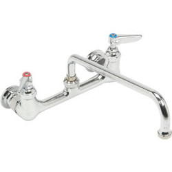 T&S Brass B-0231 Swivel Faucet w/12"" Swing Nozzle