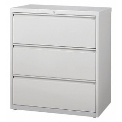 Hirsh Lateral File Cabinet,40-1/4 in. H,Steel 17635