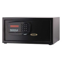 Mesa Safe Co Hotel Safe,1.2 cu. ft.,Black,35 lb. MHRC916E-BLK