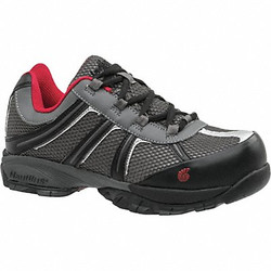 Nautilus Safety Footwear Athletic Shoe,W,10 1/2,Gray,PR N1343 10.5W