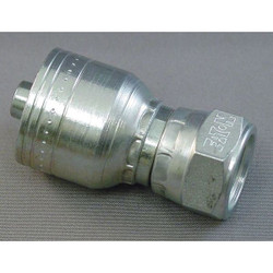 Eaton Aeroquip Crimp Fitting,3/8" I.D.,M18-1.5,F,Metric 1A10DL6