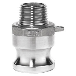 Usa Sealing Cam and Groove Adapter,1-1/4",304 SS  BULK-CGF-323