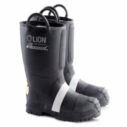 Lion Fire Boots by Thorogood Insulated Fire Boots,9-1/2M,Steel,PR 807-6003 9.5M