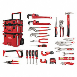 Milwaukee Tool Plumbers Kit,22 pcs.,Uninsulated 48-22-0141