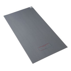 Condor Tacky Mat,Gray,18x45 In,PK4  6GPZ0