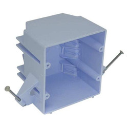 Cantex Electrical Box,2 Gang,32 cu. in.,PVC EZ32DNR