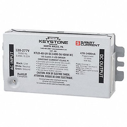 Keystone Technologies LED Driver KTLD-40-UV-SC1400-56-VDIM-W1-CP
